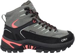 CMP Дамски туристически обувки CMP Women's Rigel 2.0 Mid Trekking Shoes WP Walking boots - Avocado / Coral - размер 41 (EU) (119-1131-0116)