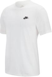 Nike Мъжка тениска Nike Sportswear Club T-Shirt - White / Black - размер XXL (216-3873-1316)