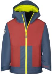 TROLLKIDS Детско зимно яке Trollkids Kid's Rauland Jacket Winter jacket - Carmin Red / Mystic Blue / Glow Green - размер 98 (EU) (703-4006-0612)