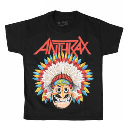 ROCK OFF Tricou copii Anthrax - War Dance Boys - NEGRU - ROCK OFF - ANTHTEE24BB