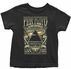 ROCK OFF Tricou copii Pink Floyd - Carnegie Hall Poster - ROCK OFF - PFTEE78TB