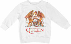 ROCK OFF Tricou cu mânecă lungă pentru copii Queen - Classic WHT - ROCK OFF - QUSWT03BW