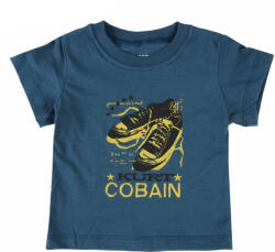 ROCK OFF Tricoul copii Nirvana - Kurt Cobain - Navy - ROCK OFF - KCTS05TN