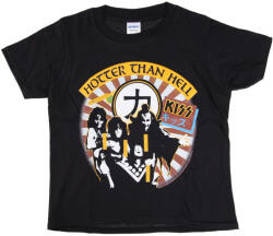 Low Frequency tricou stil metal bărbați copii Kiss - Hotter Than Hell - LOW FREQUENCY - KIKID070013