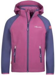 TROLLKIDS Детско софтшел яке Trollkids Kids Rondane Zip Off Jacket XT Softshell jacket - Mallow Pink / Violet Blue - размер 116 (EU) (703-2398-1115)