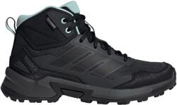adidas Terrex Дамски туристически обувки adidas Terrex Women's Eastrail 3 Mid Clima Walking boots - Carbon / Core Black / Semi Flash Aqua - размер 43 1/3 (EU) (119-1114-0122)