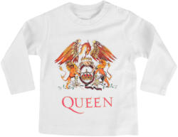 METAL-KIDS Tricou copii cu mânecă lungă Queen - (Crest) - alb - METAL-KIDS - 814.35. 7.999