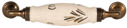 Clayre & Eef Set 2 manere fier ceramica mobilier 17x5x3 cm (65167Bdeco)