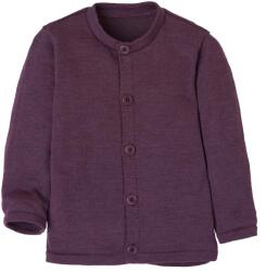 disana Детско вълнено яке disana Kid's Strick-Jacke Cardigan - Aubergine - размер 122/128 (EU) (703-6088-0114)