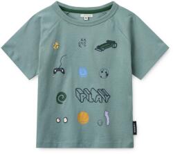 LIEWOOD Детска тениска LIEWOOD Kid's Brodie S/S T-shirt - Play / Dusty Peppermint - размер 134/140 (EU) (704-6275-0215)