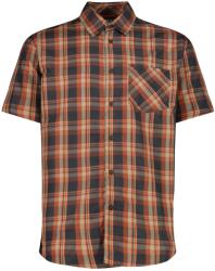 CMP Мъжка риза с копчета CMP Full Button Shirt - Antracite / Orange / Corda - размер 54 (EU) (033-3073-0115)