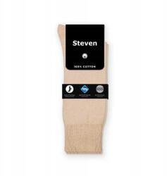 Steven pamut férfi zokni 042 modell 41-43 méret világos bézs 005