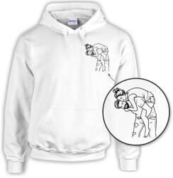  Emlék Vonal Ajándék - Unisex Kapucnis Pulóver (844843)