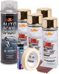 Arts and Crafts Kit complet reparatie si vopsire jante culoare Auriu Metalic, V4 (AVX-KVJ-AUV4)