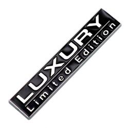  Emblema auto metalica LUXURY, reliefata 3D, dimensiune 7, 5 x 1, 5 cm (AVX-T140723-19) - comfy
