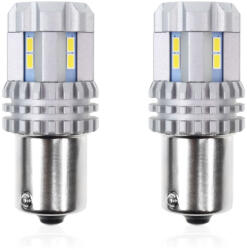 Arts and Crafts Set becuri auto cu LED CANBUS compatibil P21 R5W/R10W 22 SMD Alb 12V/24V, destinat competitiilor auto sau off-road (AVX-AM02449)