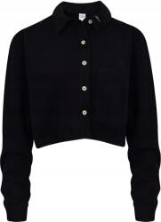 Reebok Női Pulóver CL Wde Fleece Layer HT7868 gombos cipzáras pulóver (HT7868)