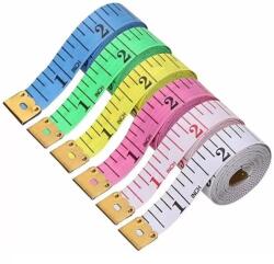 Verk Group Kravári Centiméter Kétoldalas Hagyományos Színes Erős Mérőszalag 150CM (01722)