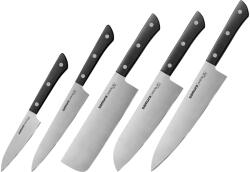 Samura Set 5 cutite Samura Harakiri, otel japonez AUS-8
