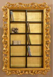 Settimo Biblioteca supendata Brezza din lemn, 84 x H 130 cm, stil baroc italian (EU374) Biblioteca
