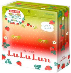LuLuLun Masca de fata cu capsuni Tochingi, 5x7 bucati, LuLuLun Masca de fata