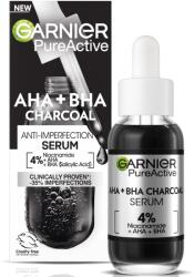Garnier Serum anti-imperfectiuni cu Niacinamide AHA + BHA Pure Active, 30ml, Garnier Masca de fata