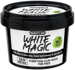 Beauty Jar Masca faciala purifianta cu argila alba si albastra White Magic, 120ml, Beauty Jar Masca de fata