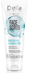 Delia Cosmetics Scrab pentru fata Moisturizing & Normalizing Clean Skin, 250ml, Delia Cosmetics Masca de fata