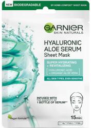 Garnier Masca servetel cu acid hialuronic si aloe vera pentru toate tipurile de ten, 28g, Garnier Masca de fata
