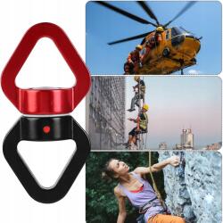  Csapágyazott Csavarhúzó Sál Kerekek Aerial Jóga 30KN Hegymászáshoz (8581704922239)