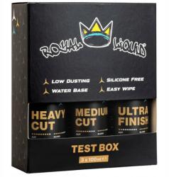 Royal Pads Liquid Test Box 3x100ML polírpaszta készlet