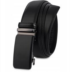 Beltimore Öv férfi bőr nadrág farmer casual automata sima bőr Beltimore (62-593black_125)