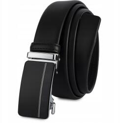 Beltimore Öv férfi bőr nadrág farmer casual automata sima bőr Beltimore (02-586black_125)