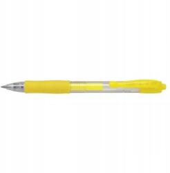 Pilot G-2 Neon gél roller, 0.7, neon sárga (BL-G2-7-NY)