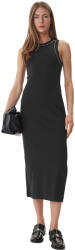 DKNY Rochie De Vară Midi De Seară Neagră DJ6D9189-BLK (DJ6D9189-BLK)