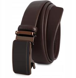 Beltimore Öv férfi bőr nadrág farmer casual automata sima bőr Beltimore (51-550darkbrown_125)