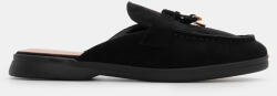 Luigi Fără toc Suede Mule în Culoare Negru 4793201 (4793201)
