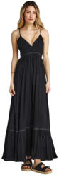 Funky Buddha Rochii De Vară Pentru Femei Maxi Rochie Neagră FBL013-102-13-BLACK (FBL013-102-13-BLACK)