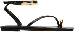 Steve Madden Sandale Casual Damă Din Piele Negre SM11003929-017 (SM11003929-017)