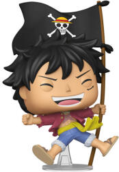 Funko Pop! Animație: One Piece - Monkey D. Luffy (cu steag) 2214 Ediție Specială (91970) Figurina