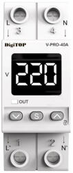 DigiTOP Releu trifazat cu contactor - DIGI TOP | V-PRO-3F40A (V-PRO-3F40A)