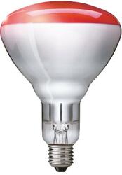 Philips Bec Infrarosu BR125 150W E27 Rosu