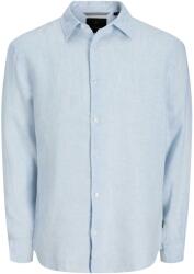 JACK & JONES Риза jprblalawrence linen ls shirt sn - sportdepot - 76,26 лв