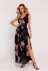 MOE Ruha Esküvőre Maxi Chiffon Fekete 42 XL