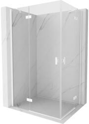 Mexen Mist-H Duo kabin zuhanykabin nyíló bal 95 x 75 cm, átlátszó, fehér - 8A5-095L-075P-20-00 (8A5-095L-075P-20-00)
