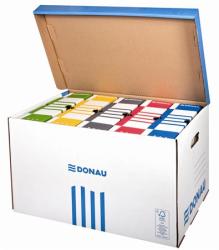 DONAU Recipient de arhivare albastru (7665301FSC-10)
