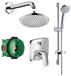 Hansgrohe Sistem de dus Hansgrohe Design Croma Logis cu palarie de dus crom (CromaLogis2)