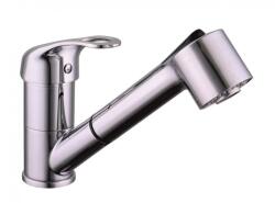 Inter Ceramic Baterie bucatarie cu dus extractibil Inter Ceramic Oliviya monocomanda finisaj crom lucios (7190049)