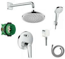 Hansgrohe Sistem de dus incastrat Hansgrohe Logis E Croma Select crom lucios (setdusLogisE)