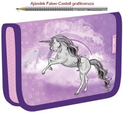 Belmil Tolltartó Belmil kihajtható UNIKORNIS 335-72 Pencil Case 14x20, 5x3, 5cm